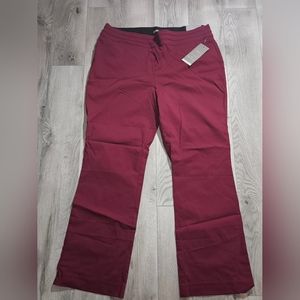 Pull-on Mid Rise Boot Cut Maurices dress pants